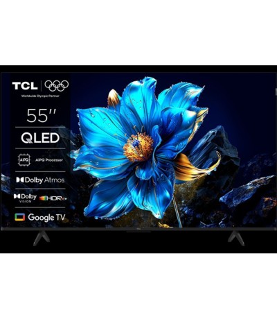 TCL Smart Τηλεόραση 55" 4K UHD QLED P7K HDR (2025) 55P7K