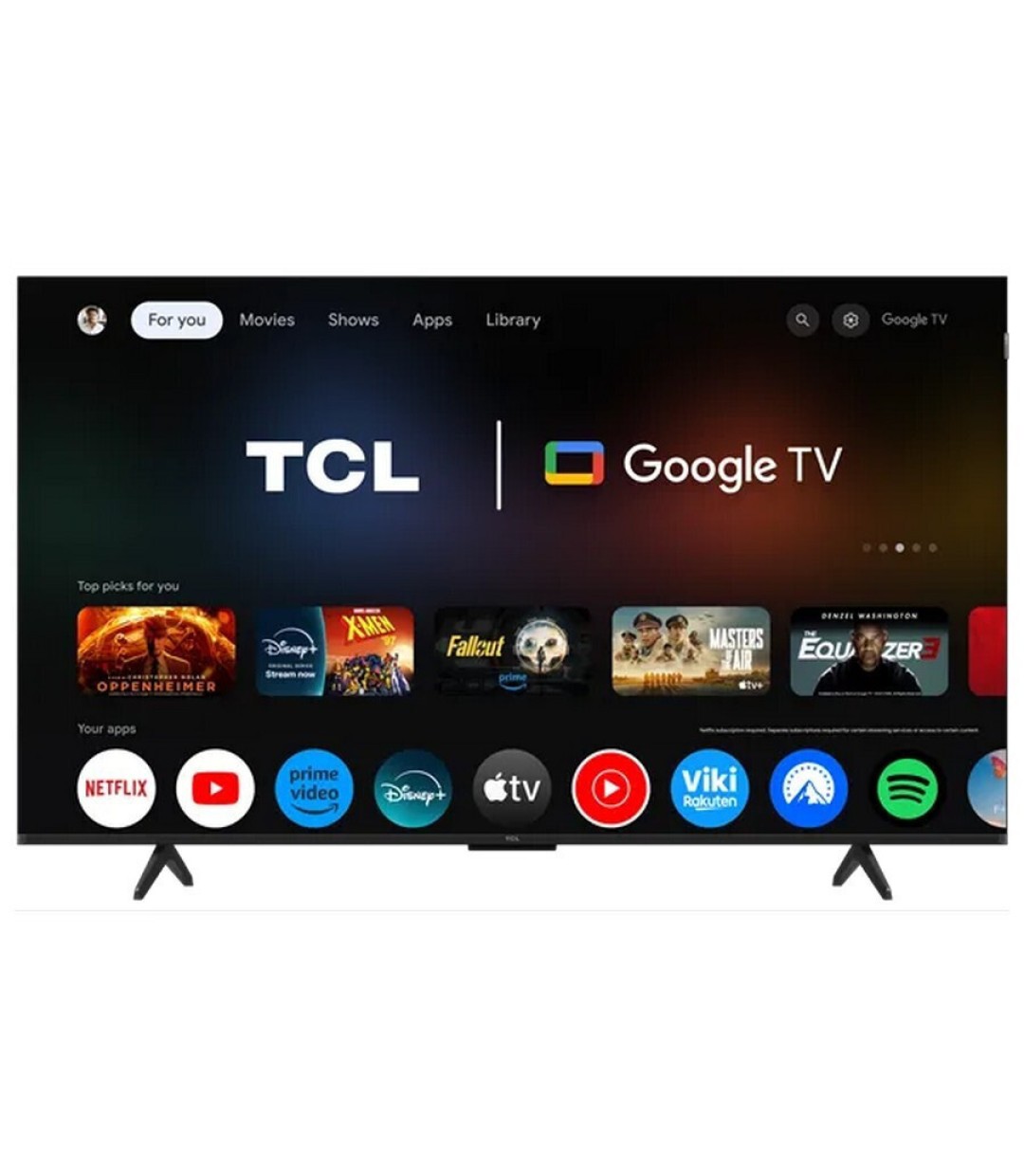TCL Smart Τηλεόραση 55" 4K UHD QLED P7K HDR (2025) 55P7K