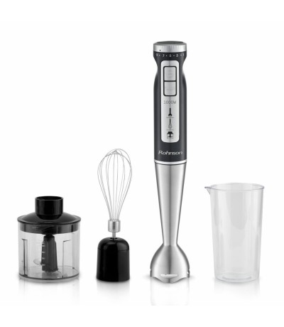 Rohnson R-5794 Ραβδομπλέντερ με Ανοξείδωτη Ράβδο 1000W Ασημί