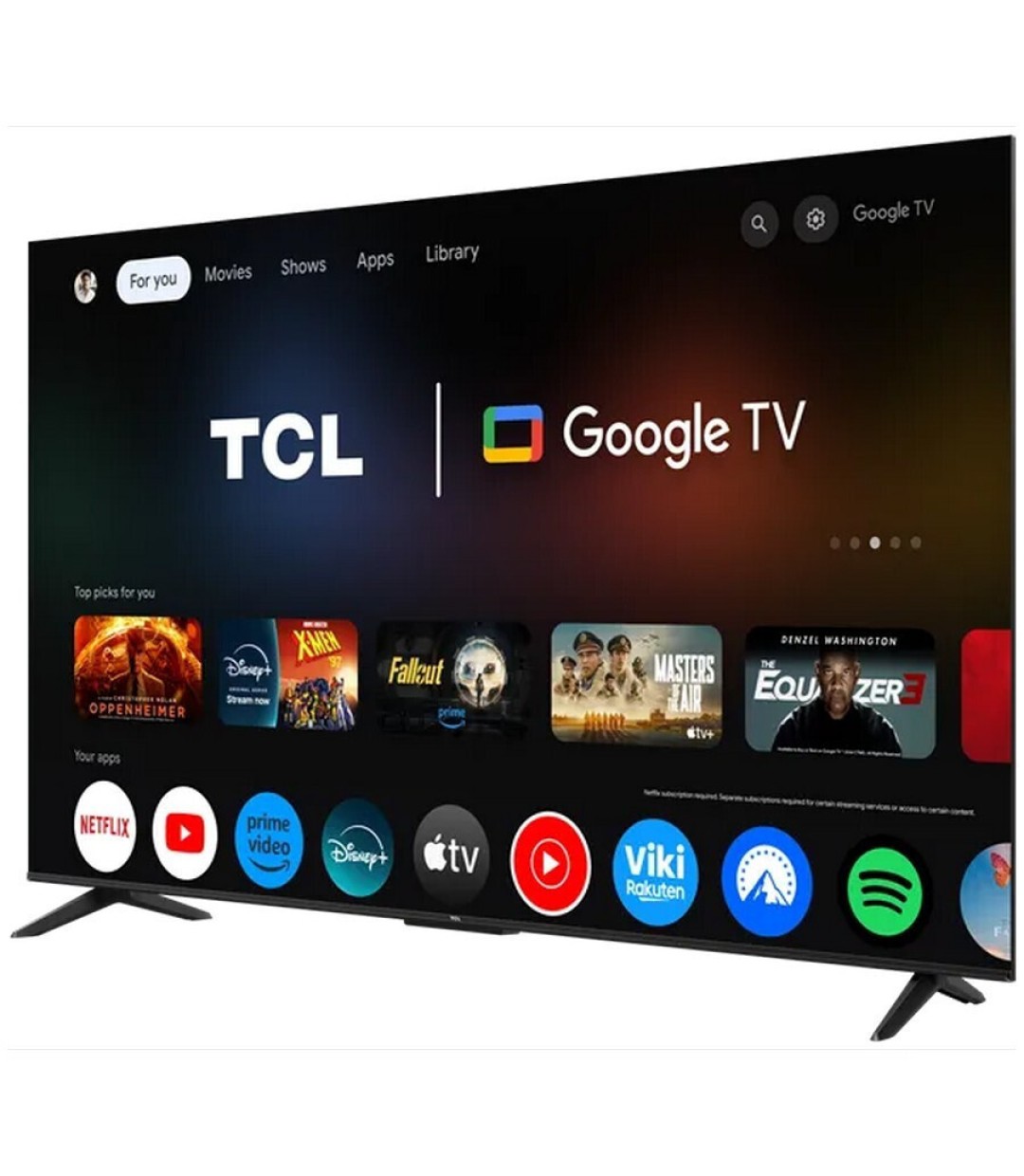 TCL Smart Τηλεόραση 65" 4K UHD LED P6K HDR (2025) 65P6K TCL Smart Τηλεόραση 65" 4K UHD LED P6K HDR (2025) 65P6K