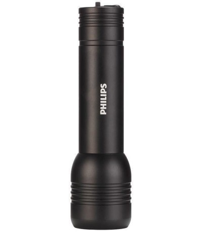 Philips Επαναφορτιζόμενος Φακός LED IPX4 με Μέγιστη Φωτεινότητα 400lm SFL 7003 R/GRS Philips Επαναφορτιζόμενος Φακός LED IPX4 με Μέγιστη Φωτεινότητα 400lm SFL 7003 R/GRS