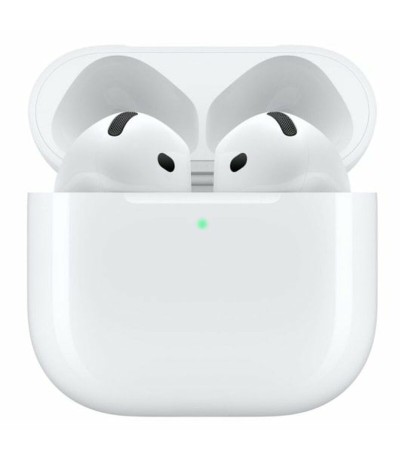 Apple AirPods 4 Earbud Bluetooth Handsfree Ακουστικά με Αντοχή στον Ιδρώτα και Θήκη Φόρτισης Λευκά