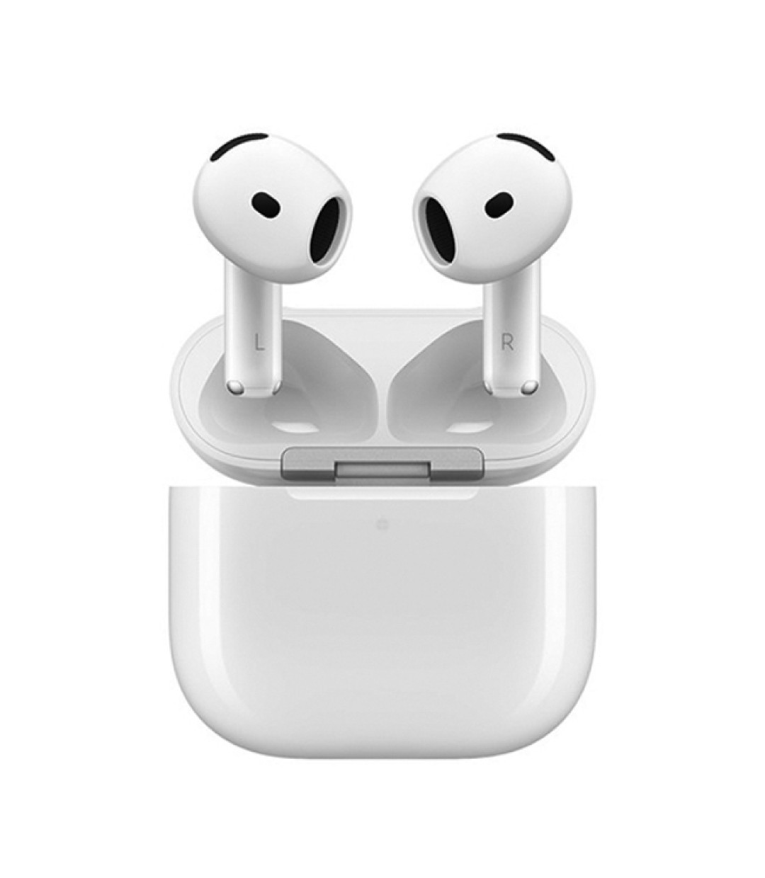 Apple AirPods 4 Earbud Bluetooth Handsfree Ακουστικά με Αντοχή στον Ιδρώτα και Θήκη Φόρτισης Λευκά