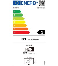 Samsung Smart Τηλεόραση 55" 4K UHD LED U8000F HDR (2025) UE55U8072FUXXH