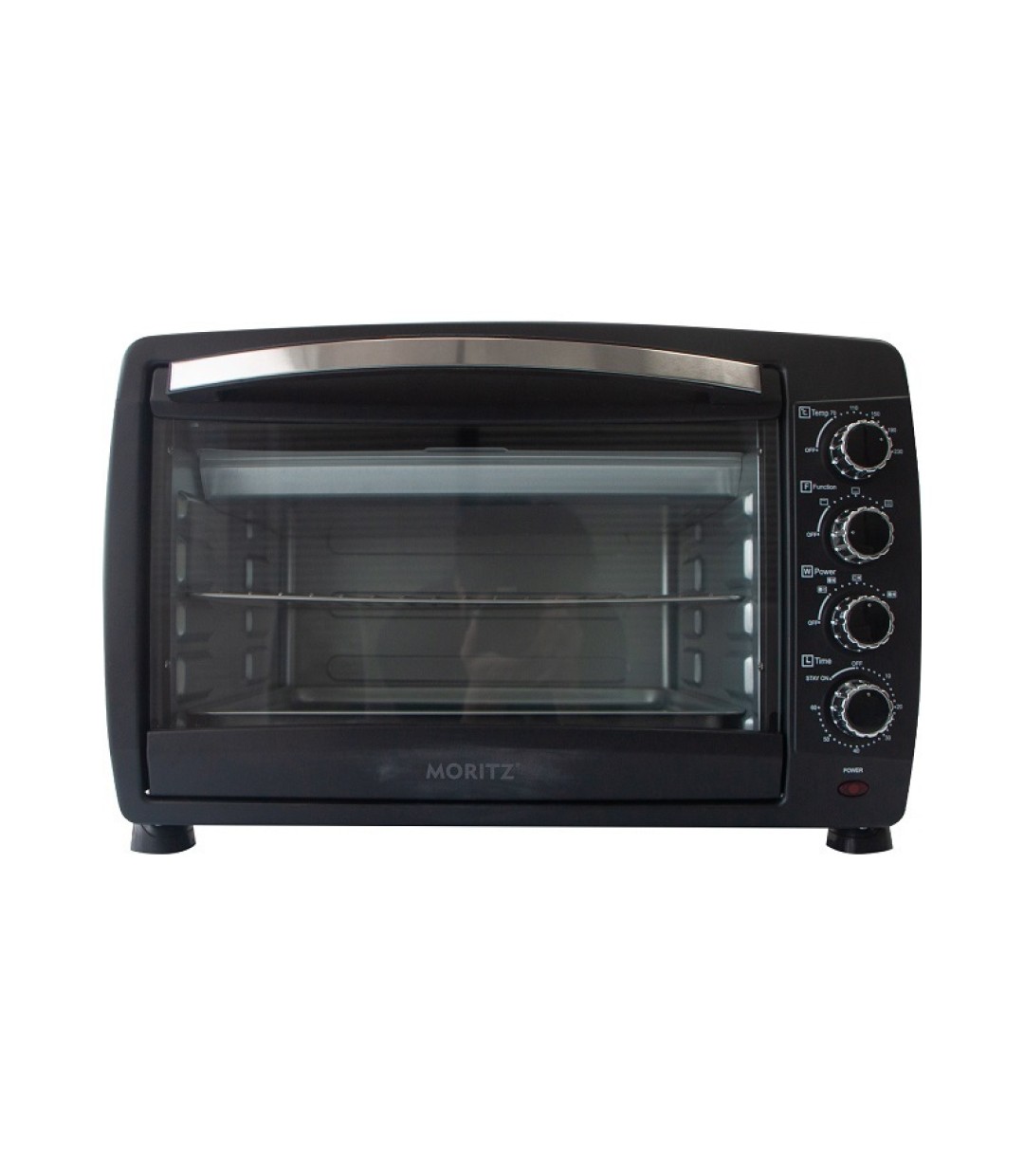 Moritz MR 840881 Ηλεκτρικό Φουρνάκι 55lt Χωρίς Εστίες Μαύρο