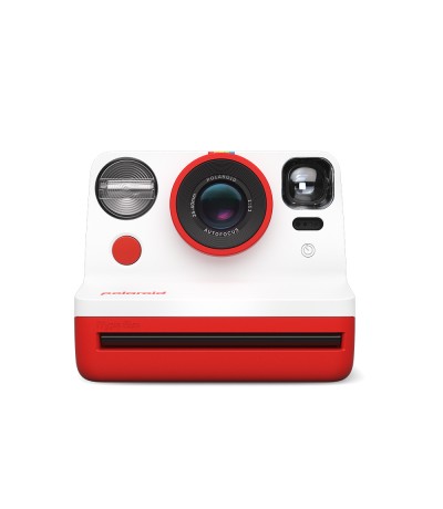 Polaroid Instant Φωτογραφική Μηχανή Now Gen 2 White/Red