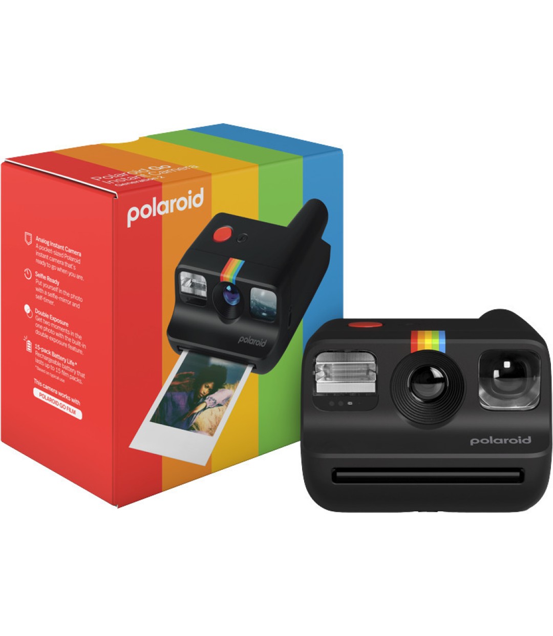 Polaroid Instant Φωτογραφική Μηχανή Go Gen 2 Black 9096