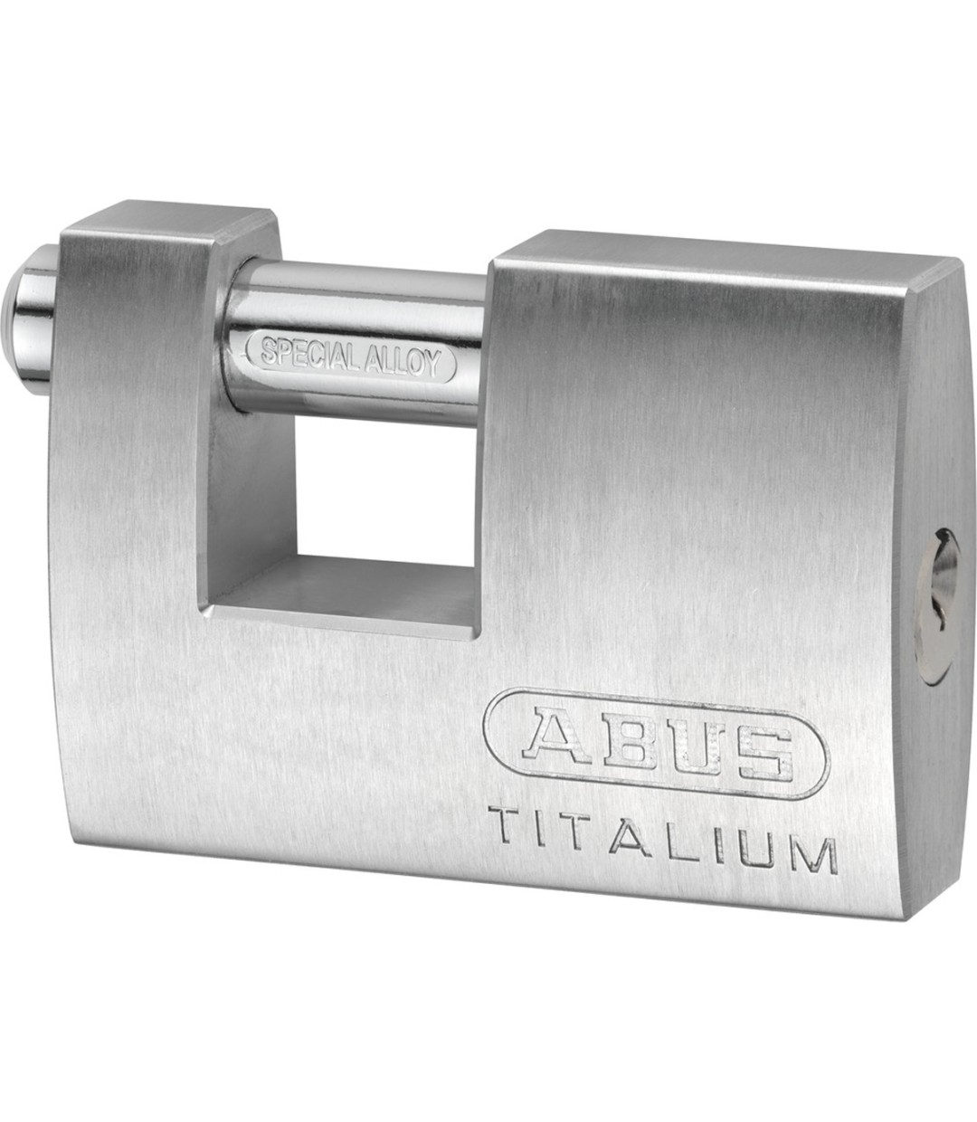 Abus Titalium 82ΤΙ/70Β Αλουμινένιο Λουκέτο Τάκου με Κλειδί 70mm Ασημί