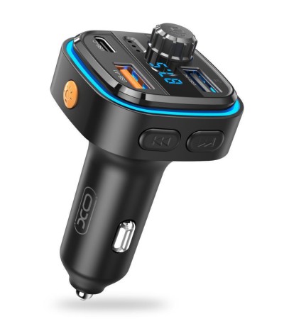 XO FM Transmitter Αυτοκινήτου BCC08 με Bluetooth / Type-C / USB