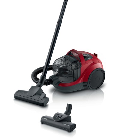 Bosch BGC21X350 Ηλεκτρική Σκούπα 750W με Κάδο 2lt Κόκκινη