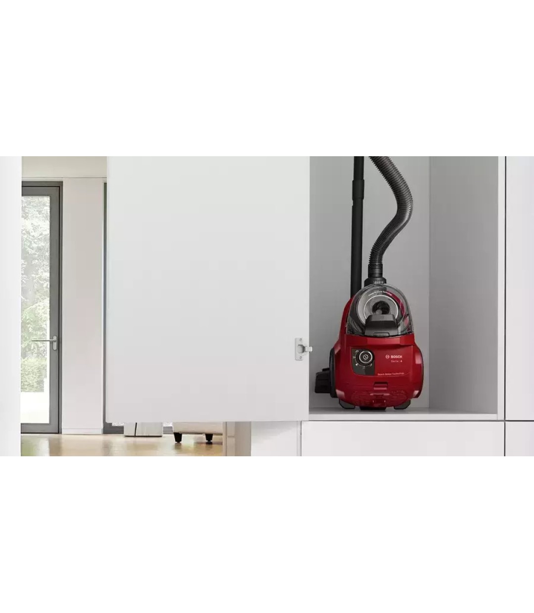 Bosch BGC21X350 Ηλεκτρική Σκούπα 750W με Κάδο 2lt Κόκκινη