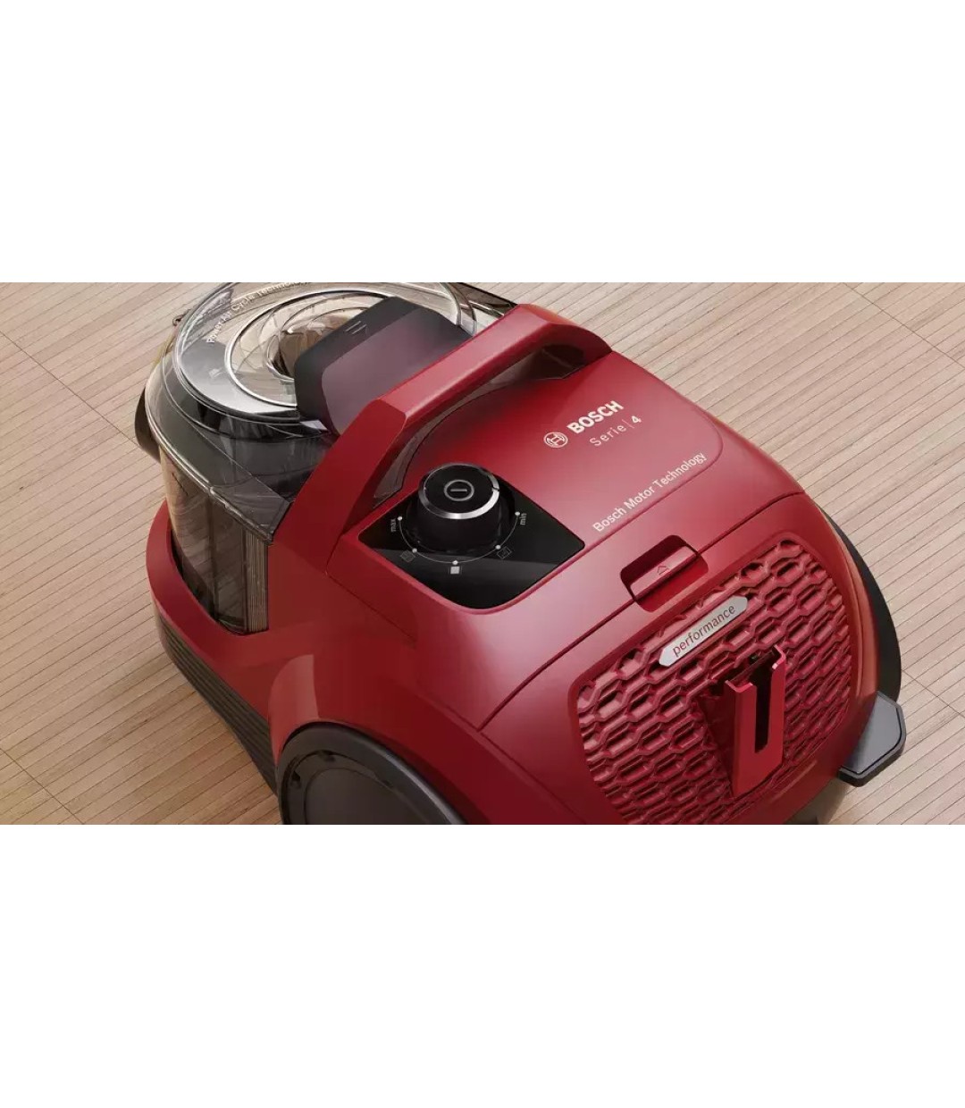 Bosch BGC21X350 Ηλεκτρική Σκούπα 750W με Κάδο 2lt Κόκκινη