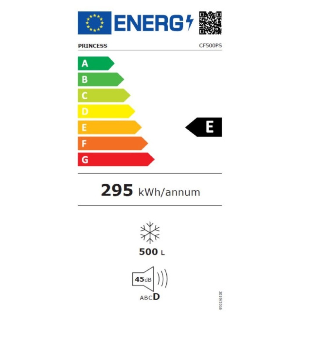 Princess Καταψύκτης Μπαούλο 500lt Princess Καταψύκτης Μπαούλο 500lt