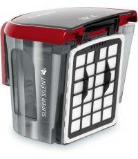 Inventor Epic EP-MNC 69 Ηλεκτρική Σκούπα 800W με Κάδο 2.5lt Κόκκινη