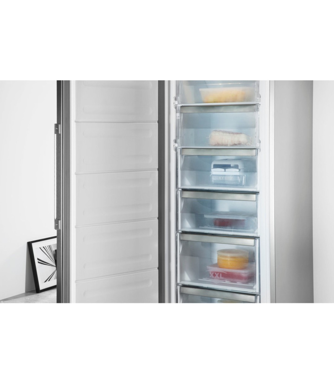 Whirlpool UW8 F2C XBI N 2 Όρθιος Καταψύκτης 263lt NoFrost ΙΝΟΧ