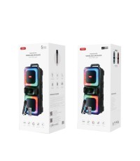 XO F55 Ηχείο Bluetooth 20W με Ραδιόφωνο Μαύρο