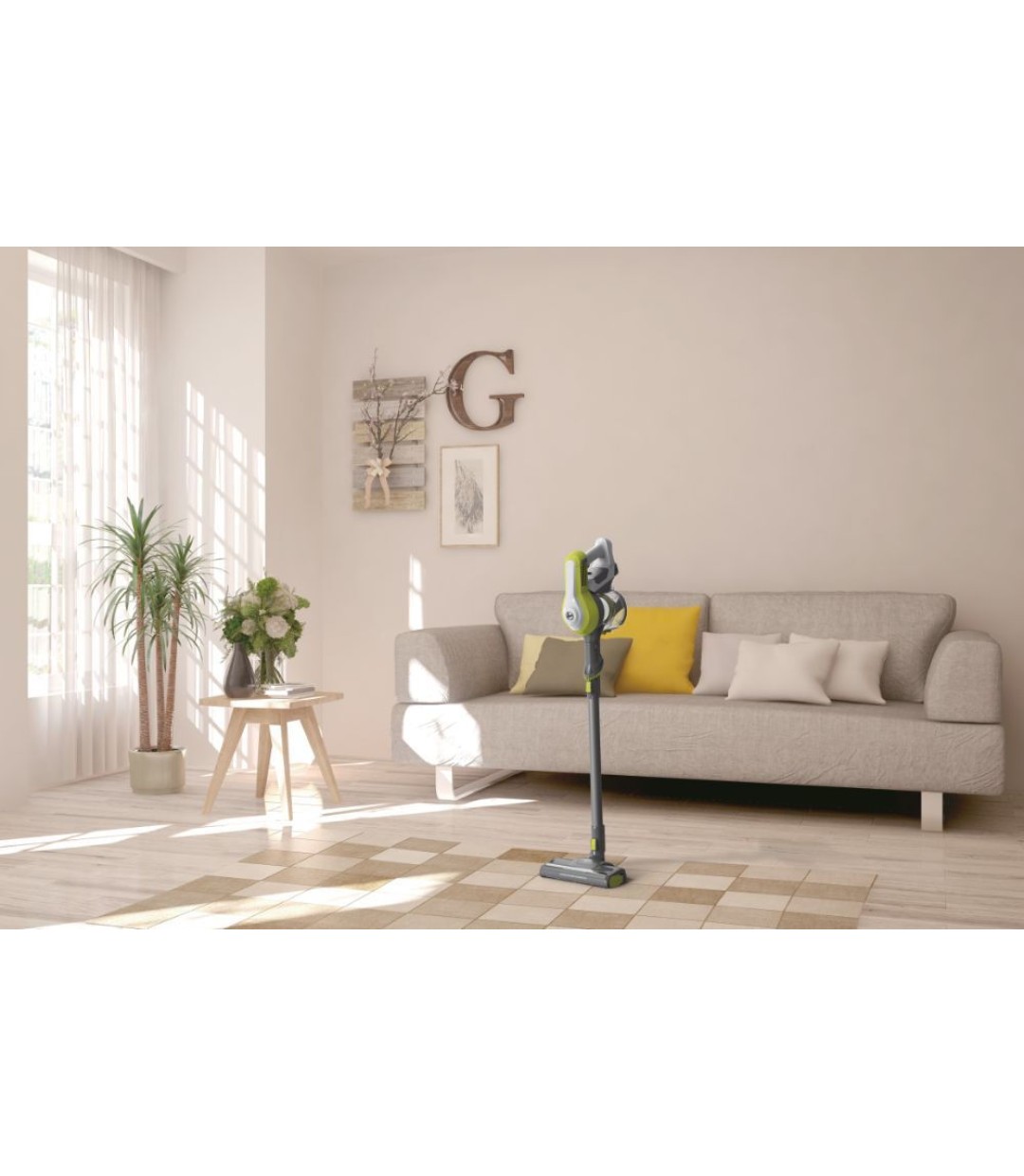 Hoover HF110H 011 Επαναφορτιζόμενη Σκούπα 2 σε 1 Stick & Χειρός 22V Γκρι