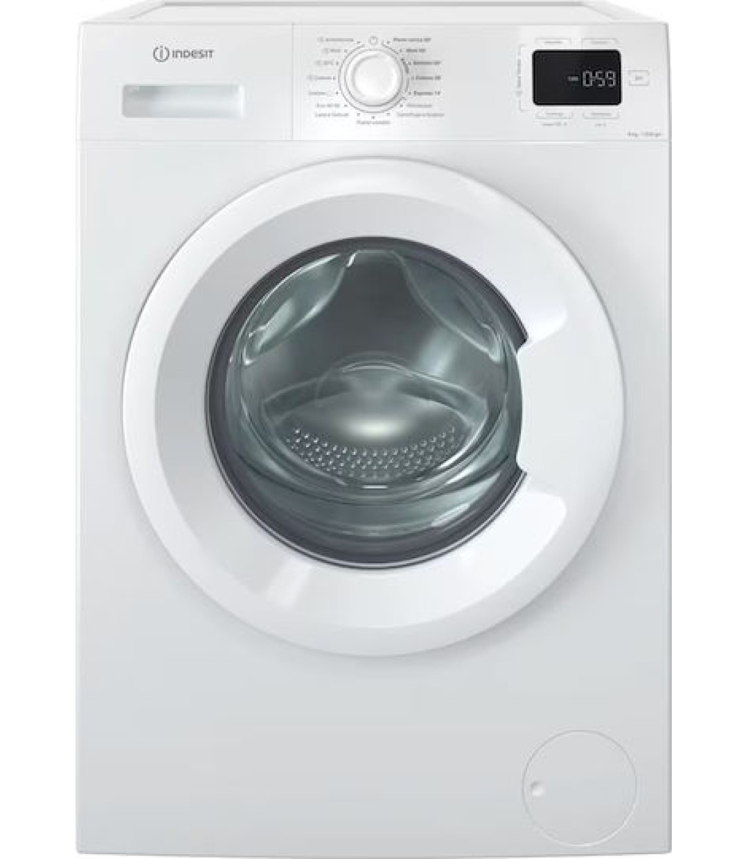 Indesit Πλυντήριο Ρούχων 8kg 1200 Στροφών IM862MYTIMEIT