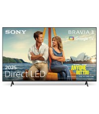 Sony Smart Τηλεόραση 43" 4K UHD LED BRAVIA 3 HDR (2025) K-43S3