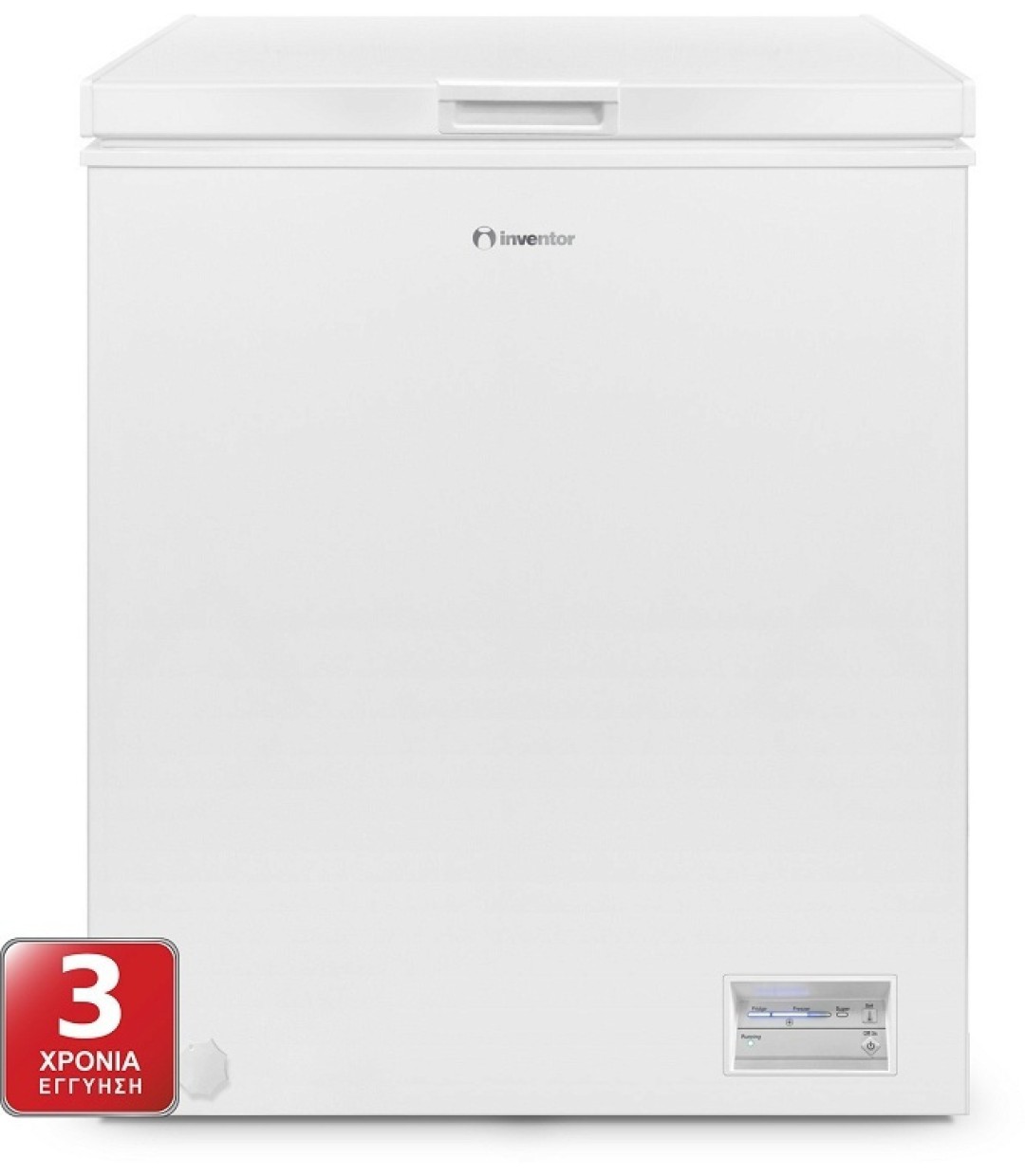 Καταψύκτης Μπαούλο Inventor MDH-145 EL  142lt