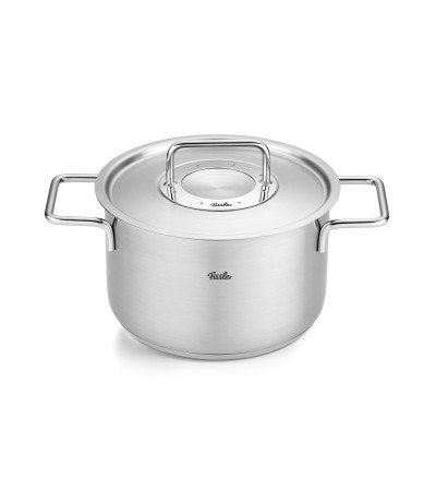 Fissler Pure Βαθιά Ανοξείδωτη Κατσαρόλα 3.6lt / 20cm 8611420000