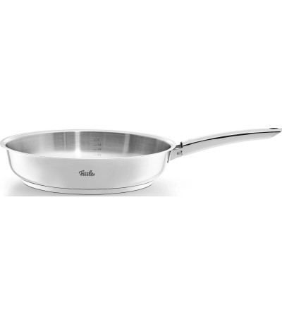 Fissler Pure Τηγάνι από Ανοξείδωτο Ατσάλι με Κεραμική Επίστρωση 24cm
