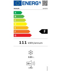 Muhler Mini Bar 121lt Υ84xΠ50xΒ56εκ. Λευκό S84WF0
