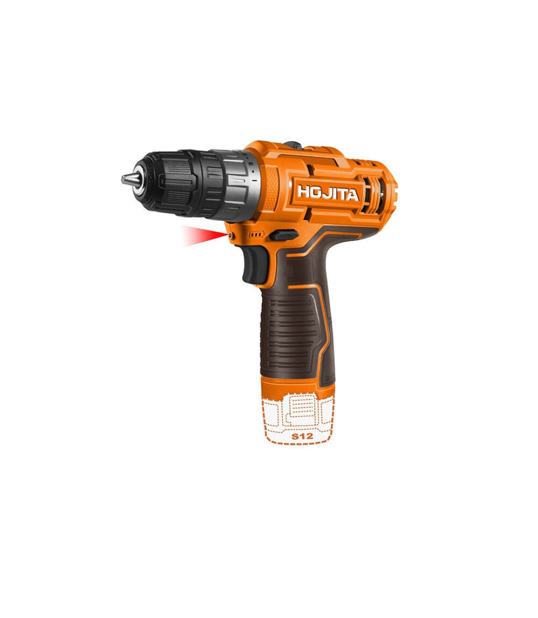 Hojita HJCDSB22E Δραπανοκατσάβιδο Μπαταρίας 12V 2x1.5Ah