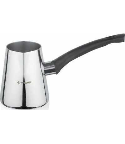 Pyramis Superior No2 Μπρίκι από Ανοξείδωτο Ατσάλι σε Ασημί Χρώμα 150ml