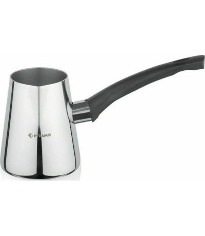 Pyramis Superior No3 Μπρίκι Ηλεκτρικό / Υγραερίου από Ανοξείδωτο Ατσάλι σε Ασημί Χρώμα