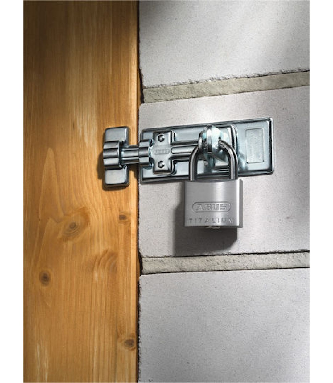 Abus Titalium 54ΤΙ/50Β Μπρούτζινο Λουκέτο Πέταλο με Κλειδί 50mm