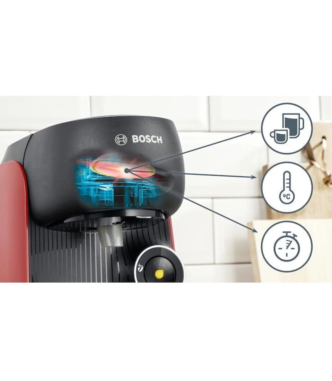 Bosch TAS16B3 Καφετιέρα Espresso για Kάψουλες Tassimo
