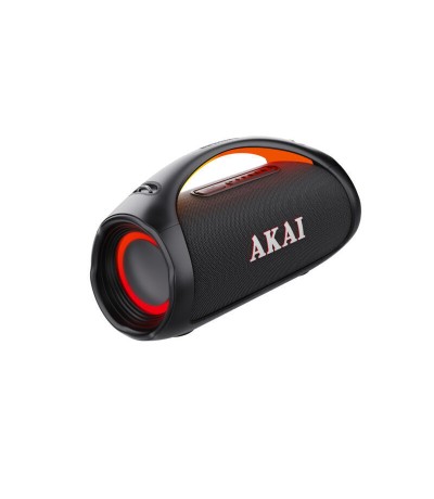Akai Wavestormer Ηχείο Bluetooth 110W με Διάρκεια Μπαταρίας έως 6 ώρες Μαύρο