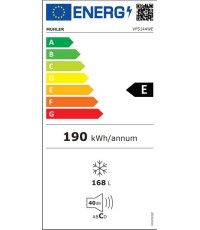Muhler VFS144WE Όρθιος Καταψύκτης 168lt (ΠxΥxΒ): 545x1425x575mm
