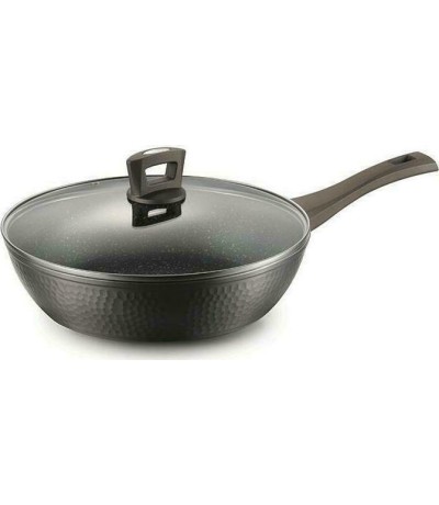 Izzy Onyx Σωτέζα με Καπάκι με Επίστρωση από Πέτρα 28cm 223486