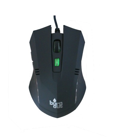 Ποντίκι Burn Out Bo 061 Ενσύρματο Μαύρο