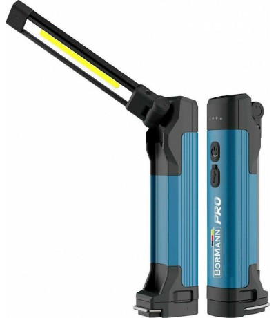 Bormann Φακός Εργασίας Επαναφορτιζόμενος 400lm BPR6025 030010 Bormann Φακός Εργασίας Επαναφορτιζόμενος 400lm BPR6025 030010