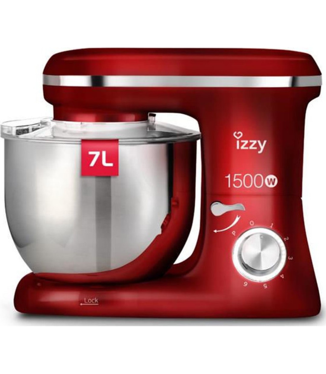 Izzy Spicy Red IZ-1500 Κουζινομηχανή (223636)