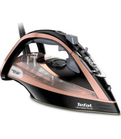 Tefal FV9845EO Ultimate Pure Σίδερο Ατμού 3200W με Αντικολλητική Πλάκα και Συνεχόμενη Παροχή 60gr/min